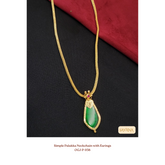 Neck chain with Green Palakka
